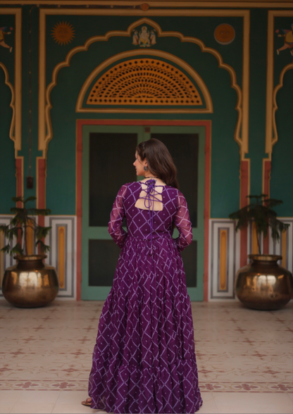 Matrut | Dandiya Diaries Gown - D025