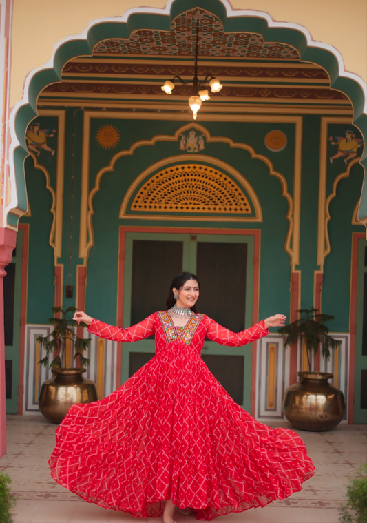 Matrut | Dandiya Diaries Gown - D026