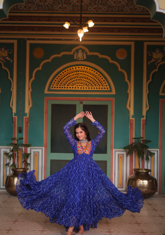 Matrut | Dandiya Diaries Gown - D027