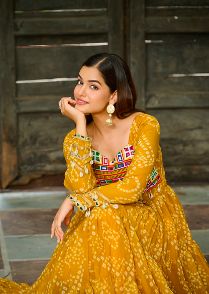 Matrut | Dandiya Diaries Gown - D029