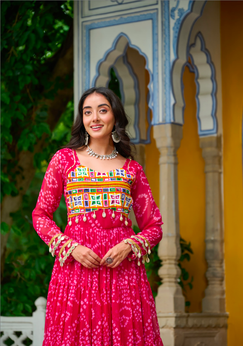 Matrut | Dandiya Diaries Gown - D030