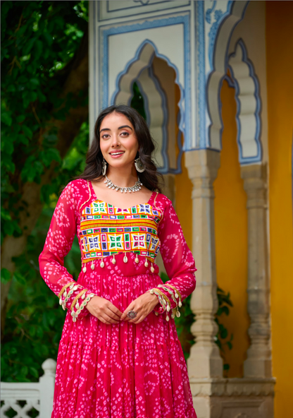 Matrut | Dandiya Diaries Gown - D030