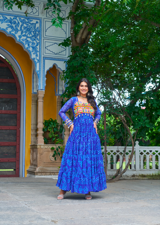 Matrut | Dandiya Diaries Gown - D031