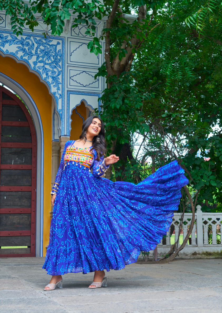 Matrut | Dandiya Diaries Gown - D031