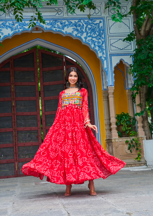Matrut | Dandiya Diaries Gown - D033