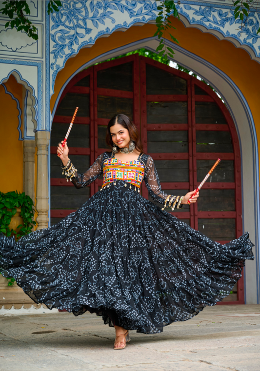 Matrut | Dandiya Diaries Gown - D032