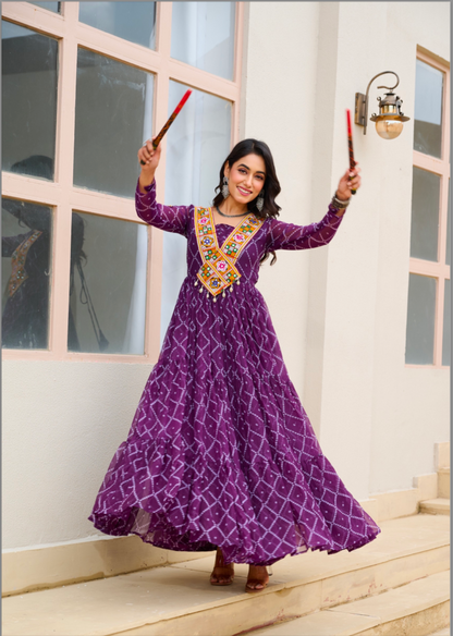 Matrut | Dandiya Diaries Gown - D039