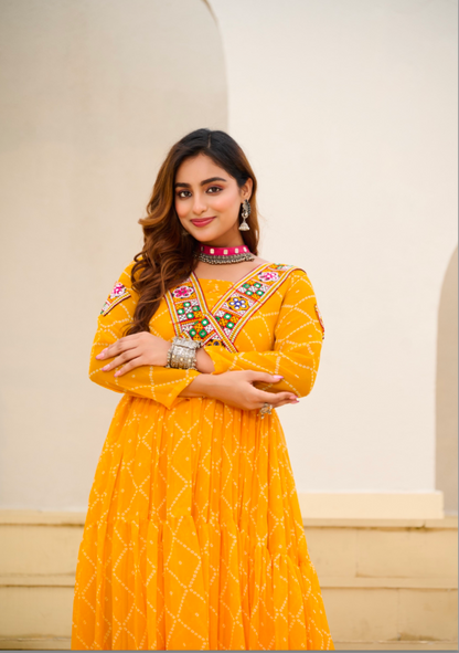 Matrut | Dandiya Diaries Gown - D040