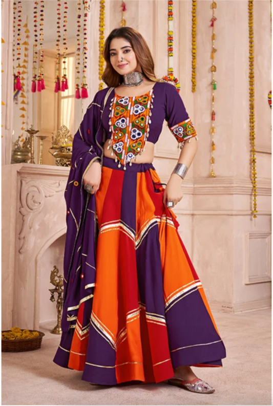 Matrut | Dandiya Diaries Lehenga - D048