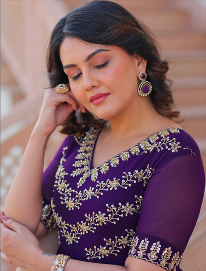 Matrut | Mausam Purple Gown