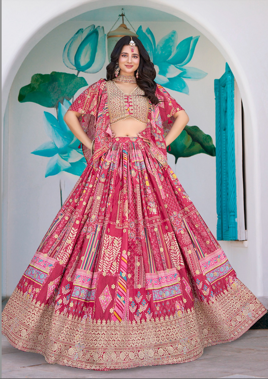 Matrut | Queen Pink Lehenga