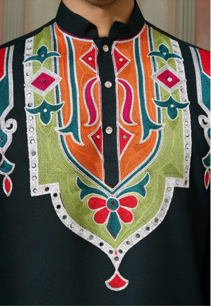 Matrut | Navami Green Kurta Set