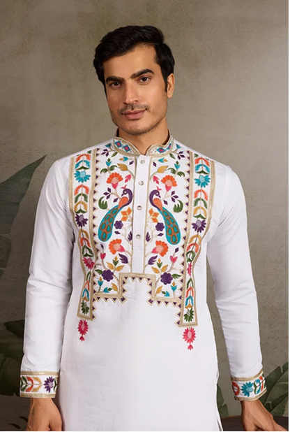 Matrut | Jhankaar White Kurta Set