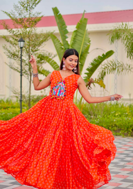 Matrut | Dandiya Diaries Gown - D080