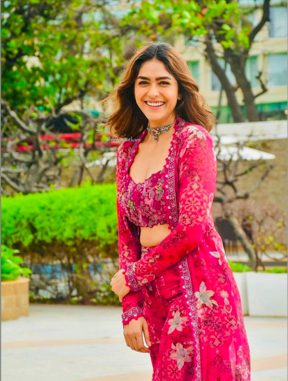 Matrut  | Ravisha Rani Pink Trio Set