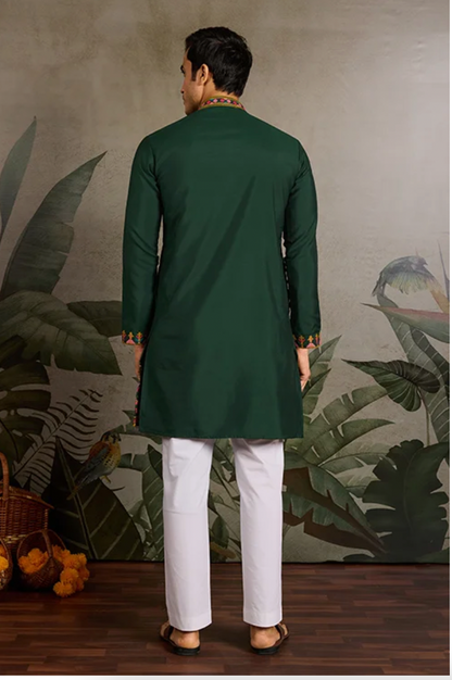 Matrut | Tradition Green Kurta Set