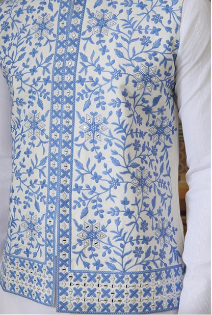Matrut | Ritual Bliss Blue Kurta Set