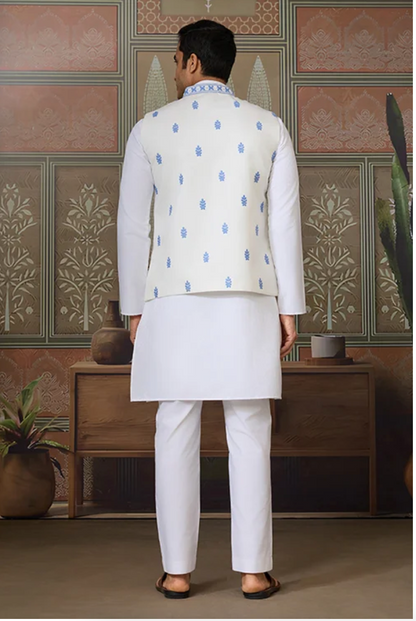 Matrut | Ritual Bliss Blue Kurta Set