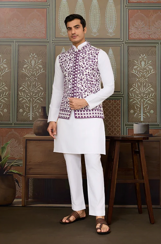 Matrut | Ritual Bliss Purple Kurta Set