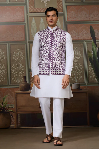 Matrut | Ritual Bliss Purple Kurta Set