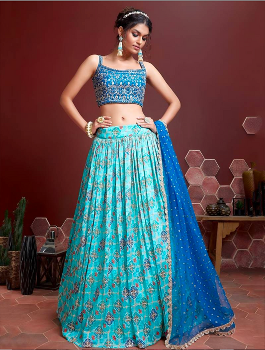 Matrut | Mandakini Lehenga - 009