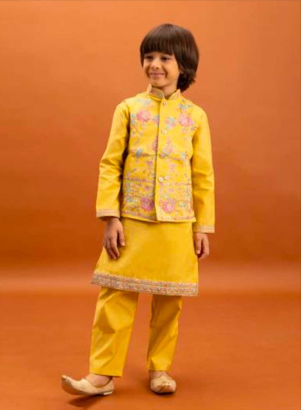 Matrut | Clleora Yellow Boy Kurta Set