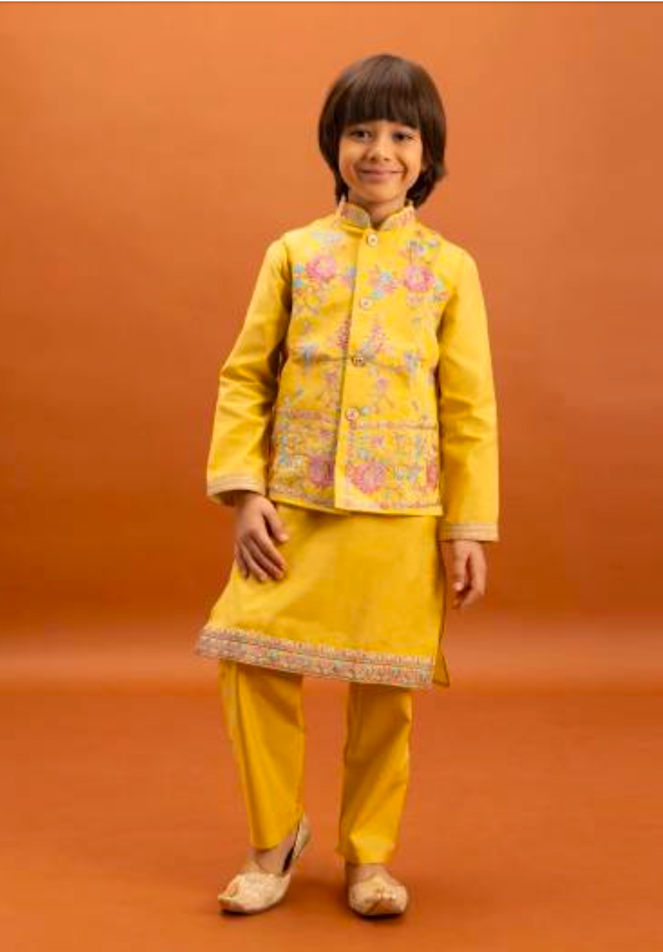Matrut | Clleora Yellow Boy Kurta Set