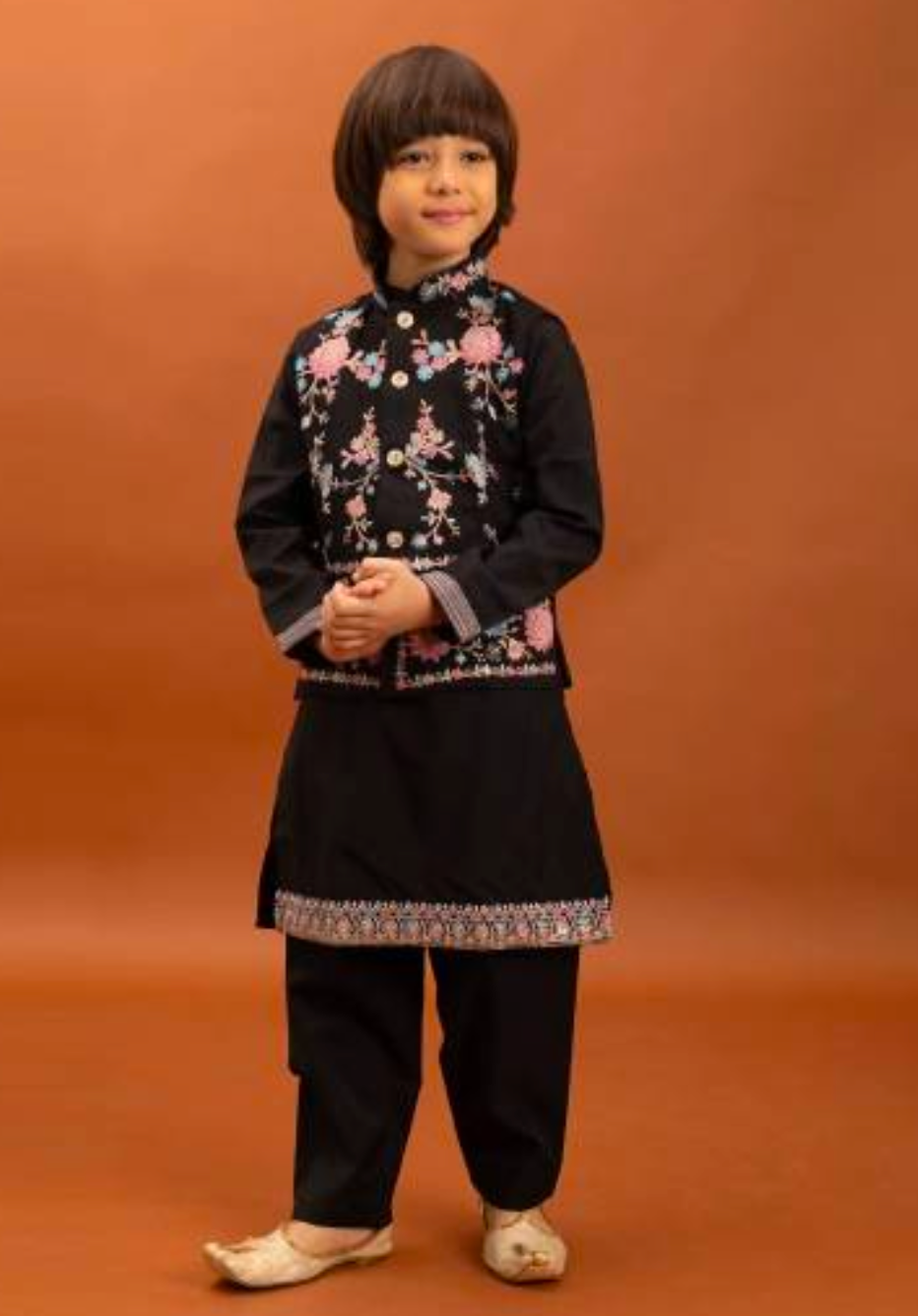 Matrut | Clleora Black Boy Kurta Set