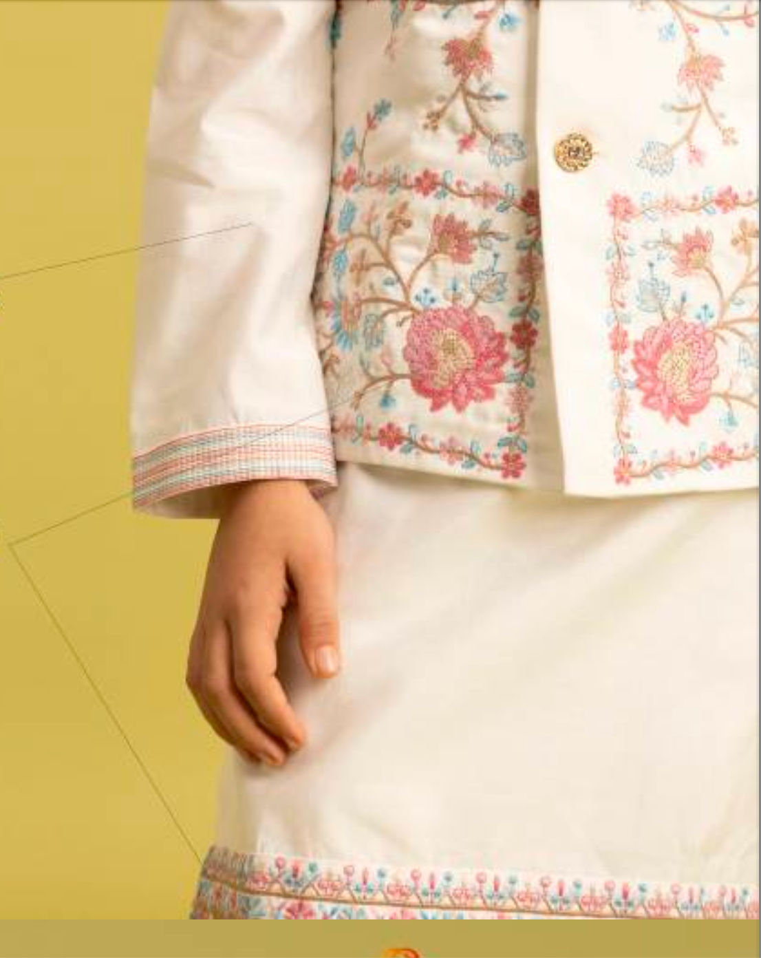 Matrut | Clleora White Boy Kurta Set