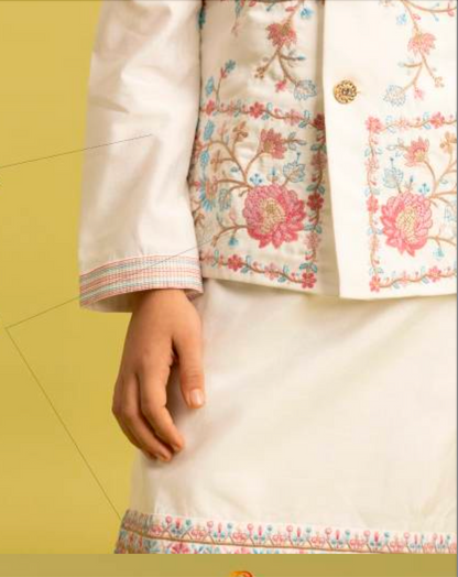 Matrut | Clleora White Boy Kurta Set