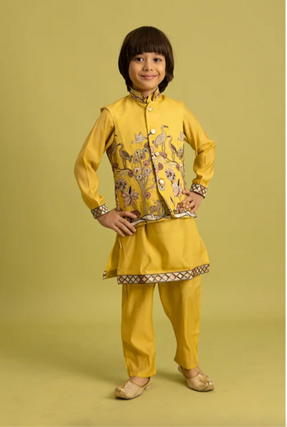 Matrut | Shahi Yellow Boy Kurta Set