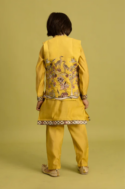 Matrut | Shahi Yellow Boy Kurta Set