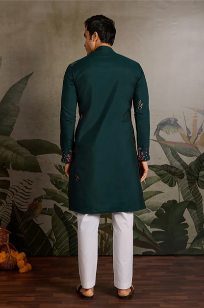 Hasta Green Kurta Set