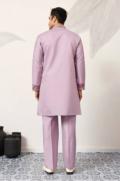 Aarav Lavender Kurta Set