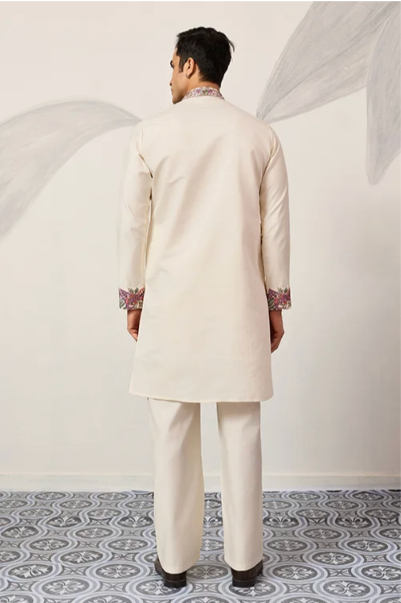 Aarav White Kurta Set