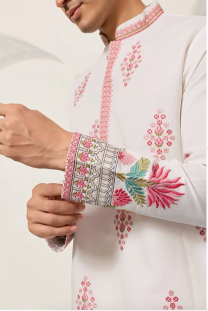 Muhrat White Kurta Set