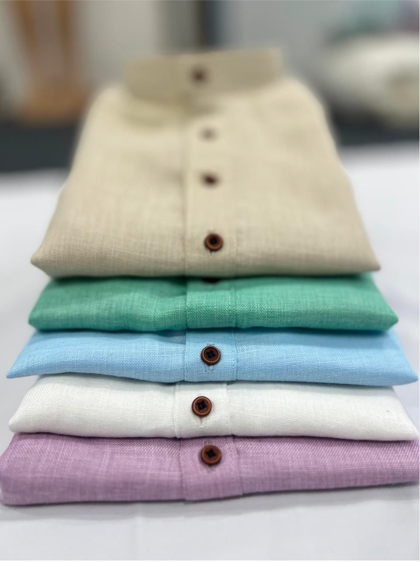 Heritage Hues White Short Kurta