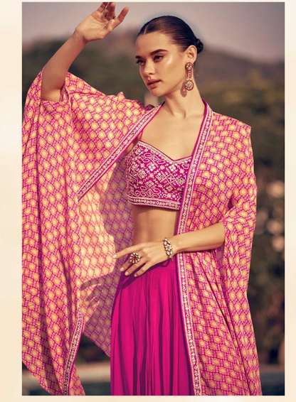 Ujwal Pink Indo-western
