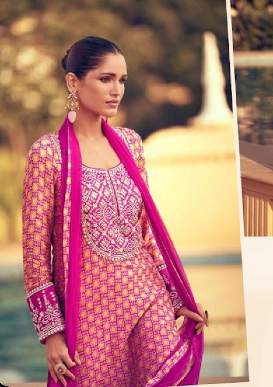Ujwal Pink Sharara Suit