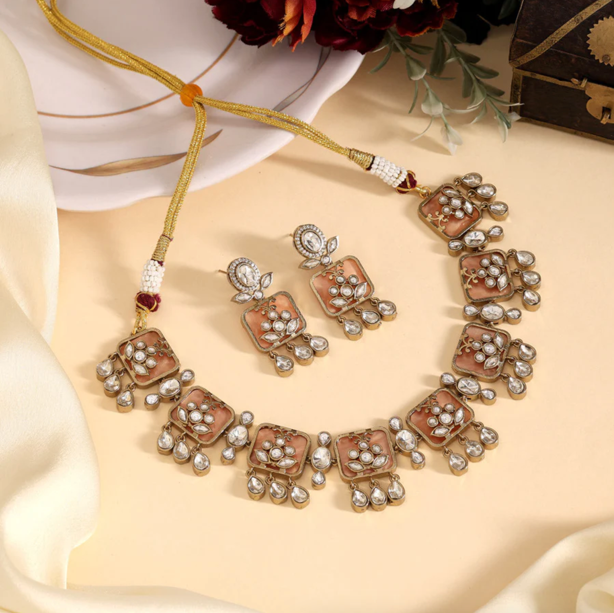 Matrut | Ethnic Necklace Set - M372