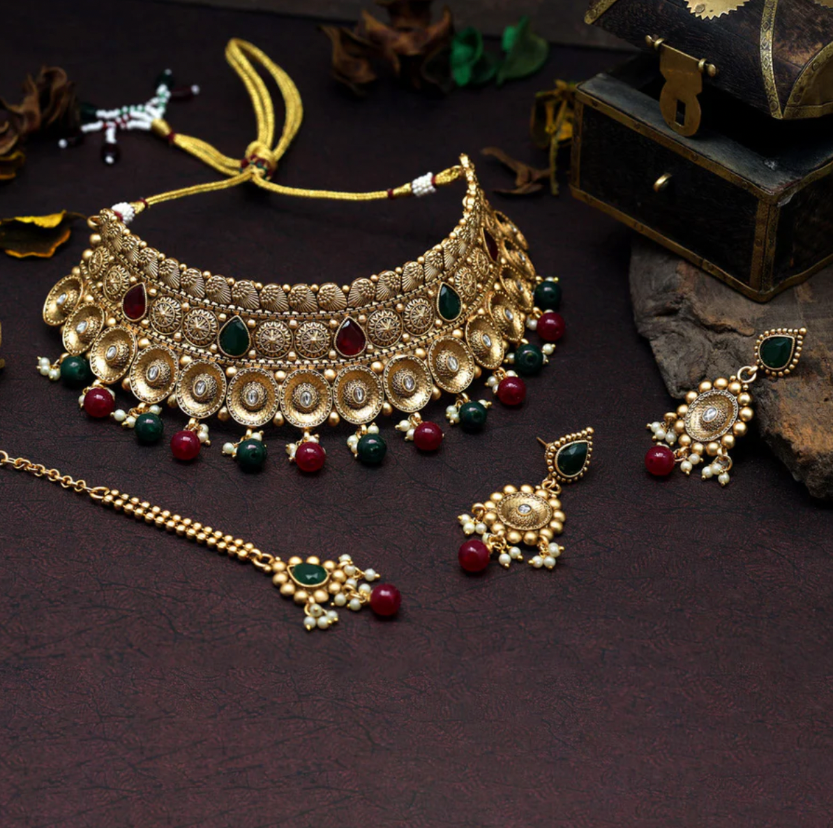 Matrut | Ethnic Necklace Set - M316