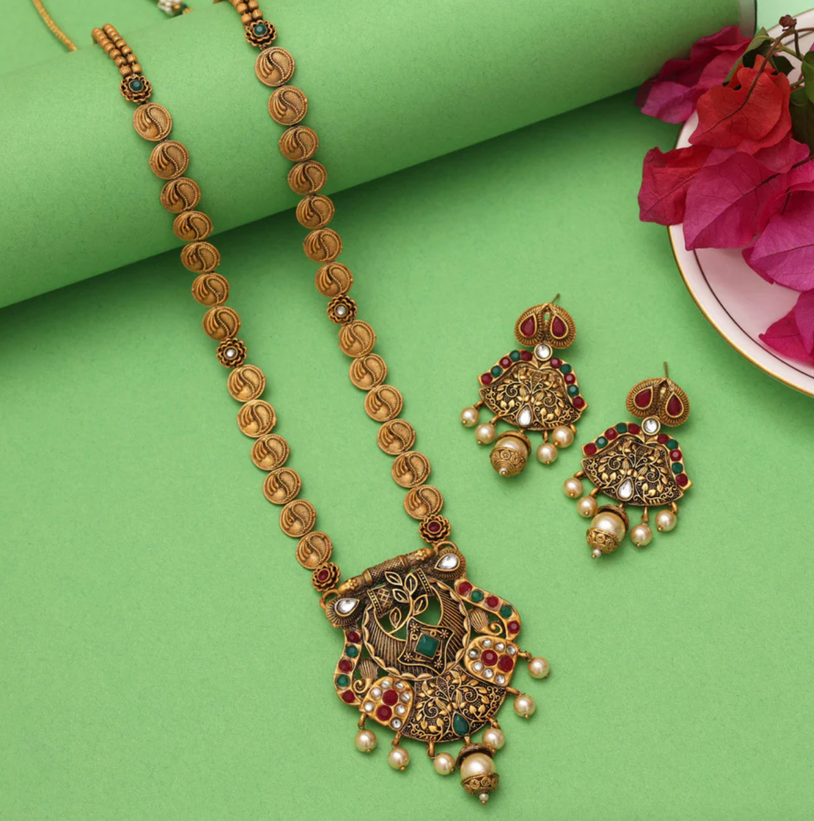 Matrut | Ethnic Necklace Set - M338