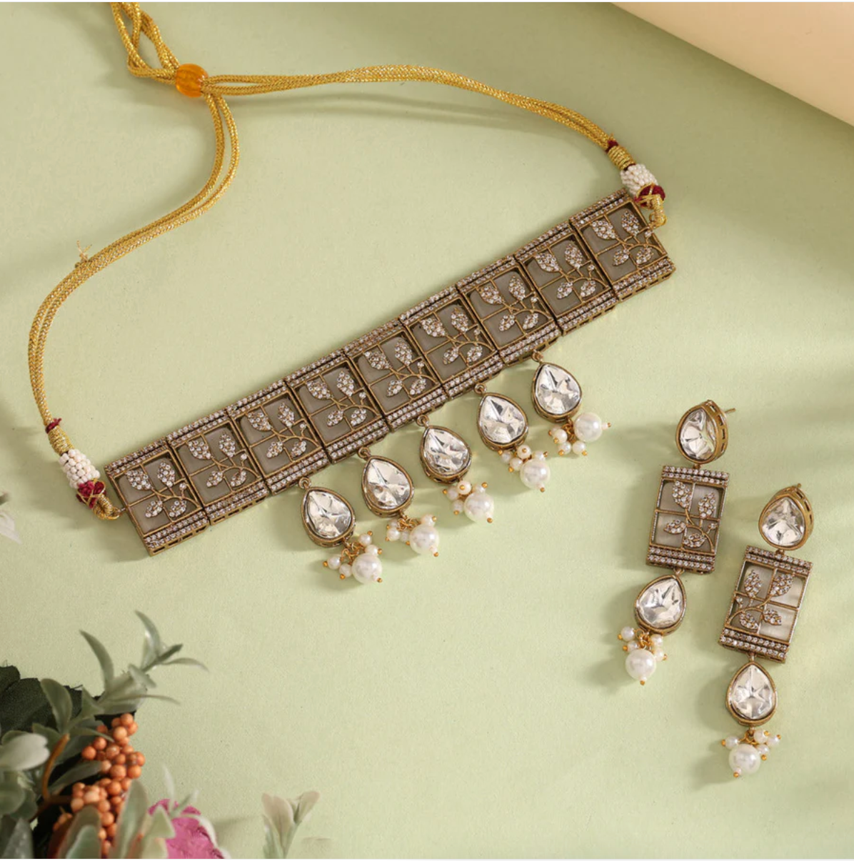 Matrut | Ethnic Necklace Set - M366