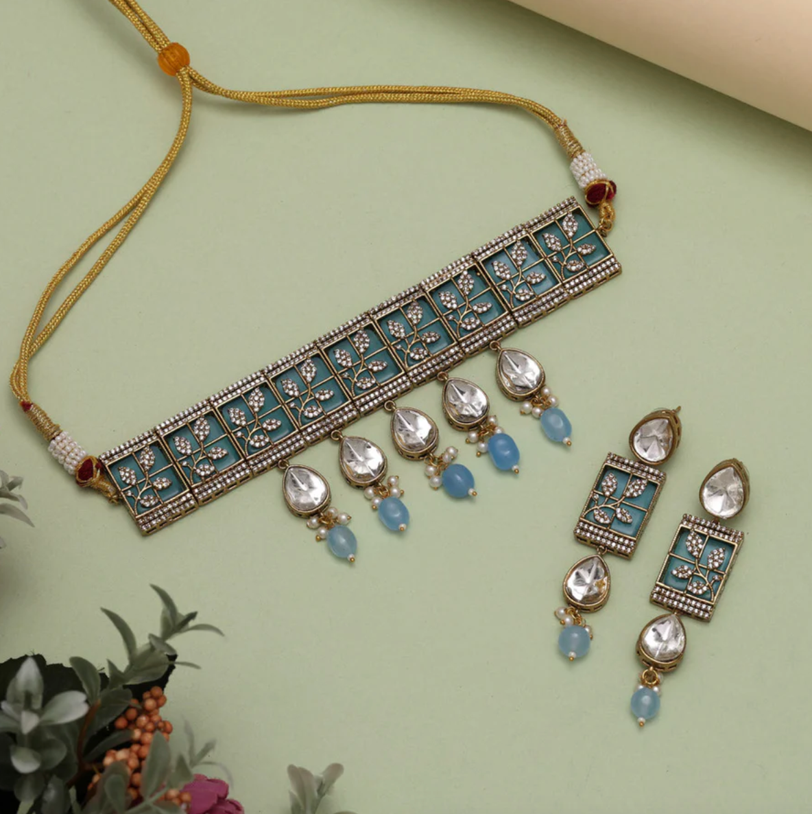 Matrut | Ethnic Necklace Set - M365