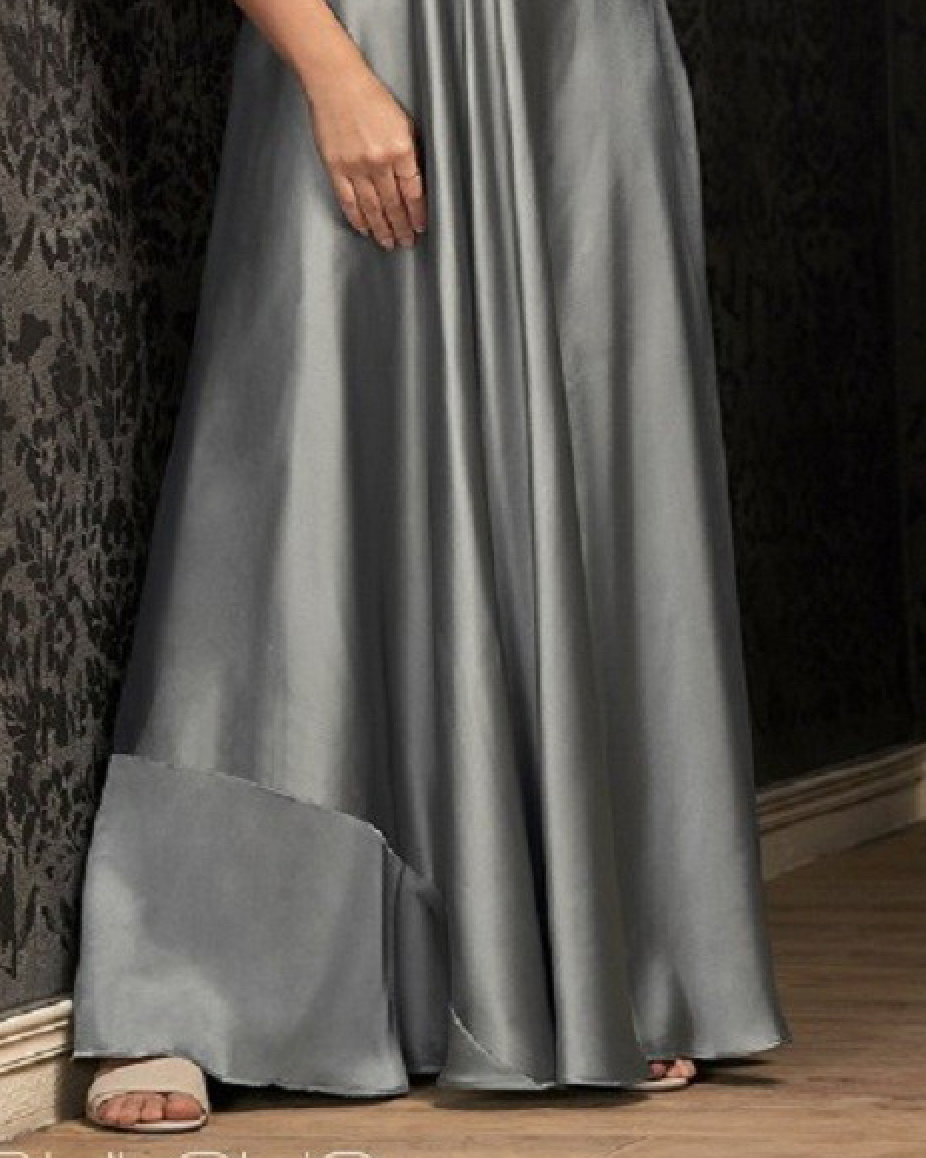 Matrut | Sara Silque Grey Gown