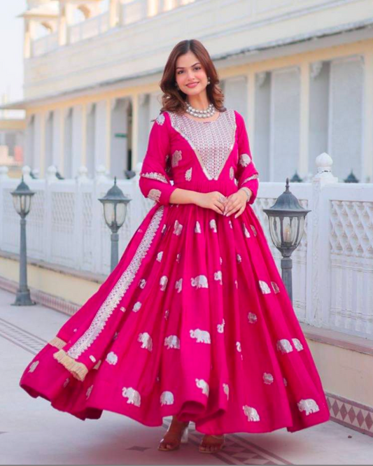 Matrut | Aakriti Rani Pink Gown