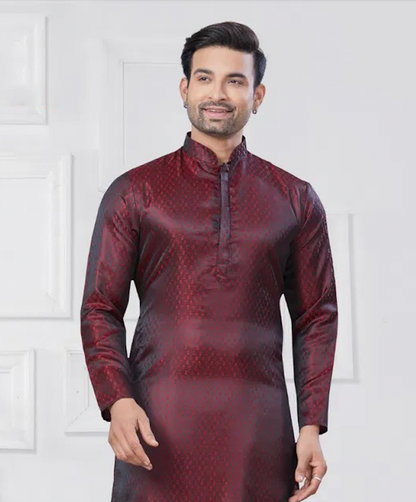 Matrut | Rangoon Maroon Kurta Set