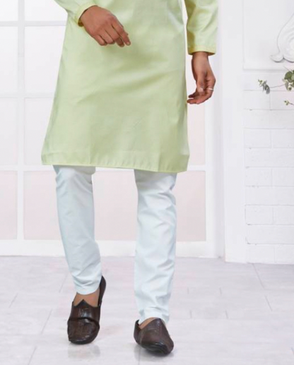 Matrut | Gallant Lime Kurta Set