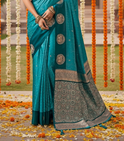 Matrut | Kalki Blue Saree