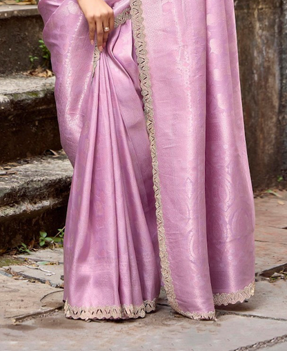 Matrut | Milan Lavender Silk Saree